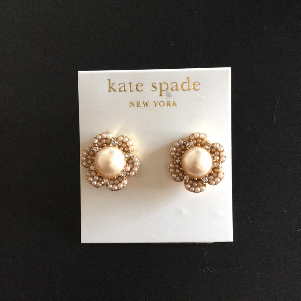 Kate Spade Park Floral Studs